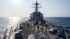 美國伯克級驅逐艦“麥克坎貝爾”號(USS McCampbell) 2020年5月13日行經台灣海峽(圖片來源：美國太平洋艦隊臉書)