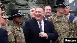 Державний секретар США Помпео під час візиту до Німеччини