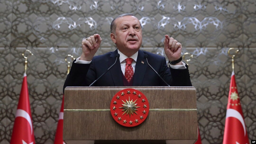 Predsednik Turske Redžep Tajip Erdogan u Ankari, Turska 11. januar 2018.