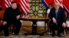 FILE - President Donald Trump meets North Korean leader Kim Jong Un in Hanoi., Feb. 28, 2019. 