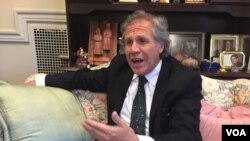 Luis Almagro, secretario general de la OEA.