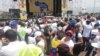 "Libertad" gritan los venezolanos en concierto Venezuela Aid Live