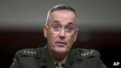 Marine Gen. Joseph Dunford, testifies on Capitol Hill in Washington Nov. 15, 2012